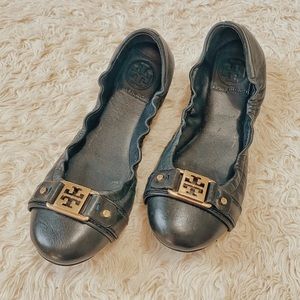 Tory Burch | Ambrose Ballet Flats Navy Size 6